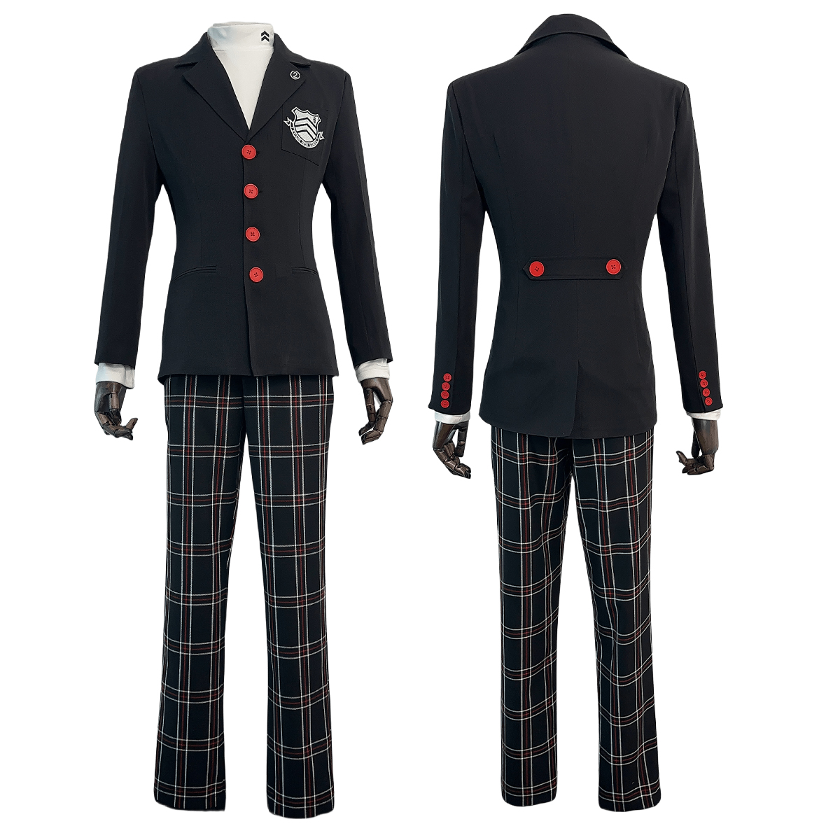 HOLOUN Ren Amamiya Cosplay Cos – Embroidery Uniforms recenzja i cena