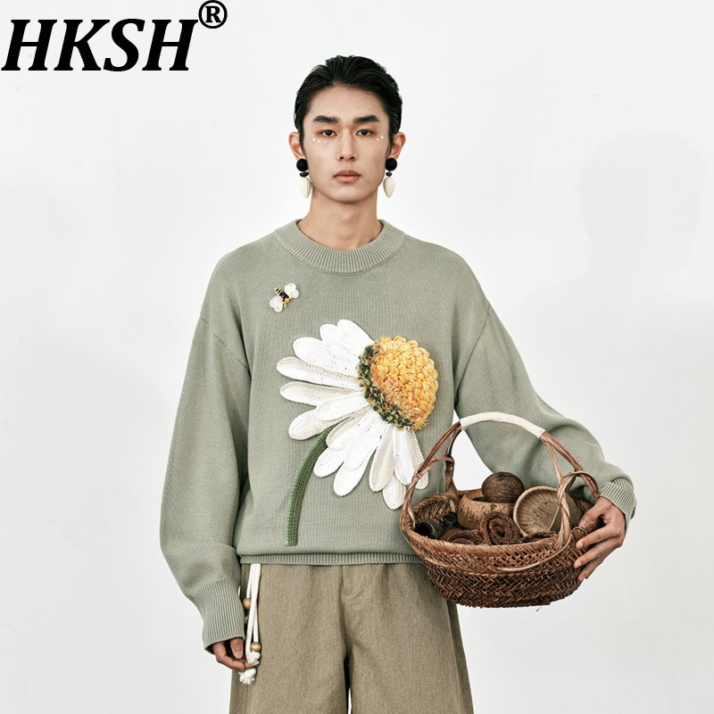 HKSH Spring Autumn New Men Tid – Embroidery Design 3D recenzja i cena