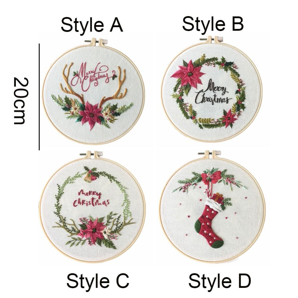 Xmas Gifts DIY Christmas Embro – Embroidery Xmas Kits recenzja i cena