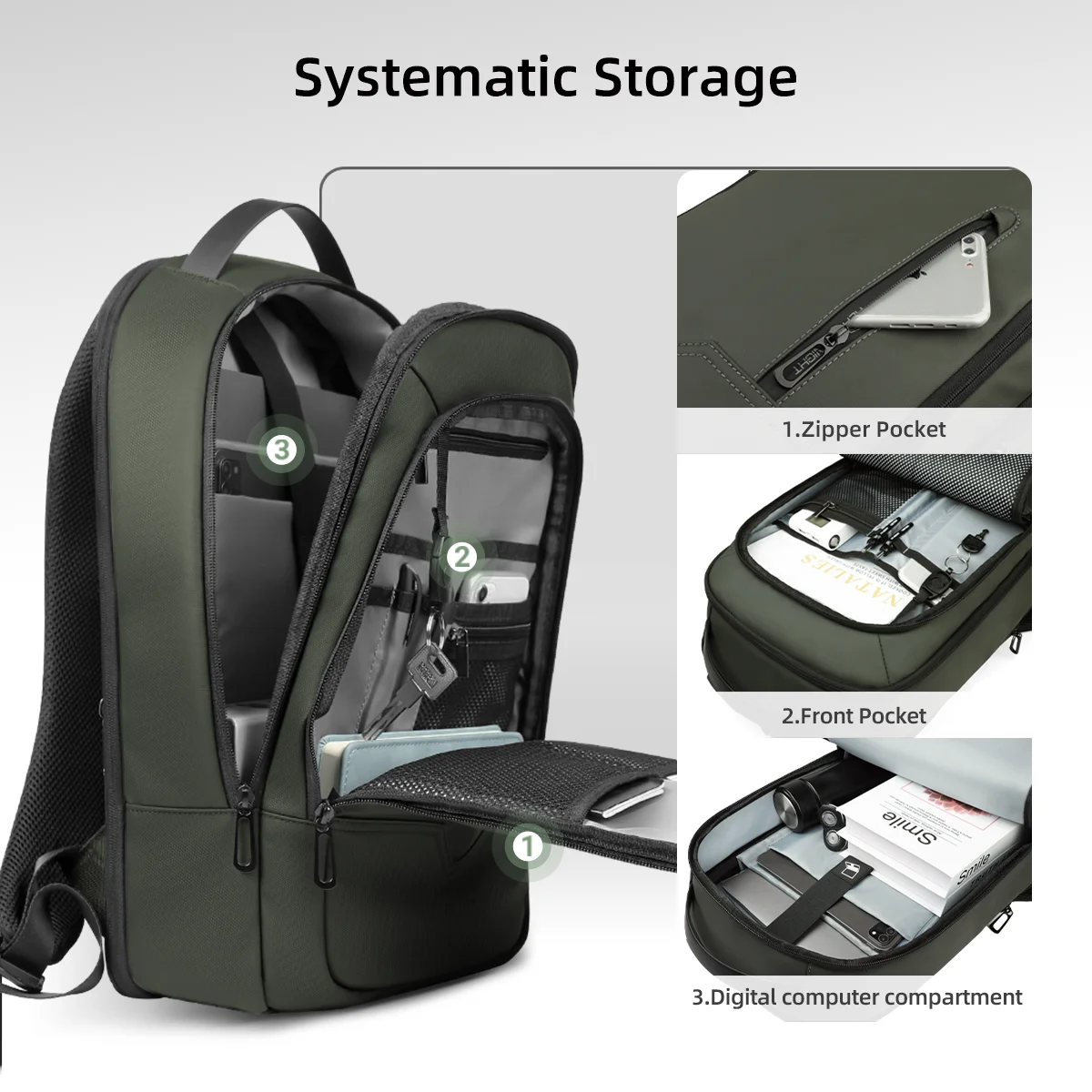 HK Expandable Business Backpac – Embroidery Computer recenzja i cena