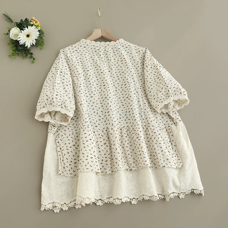 Summer New Japanese Vintage Mo – Embroidery Jersey recenzja i cena