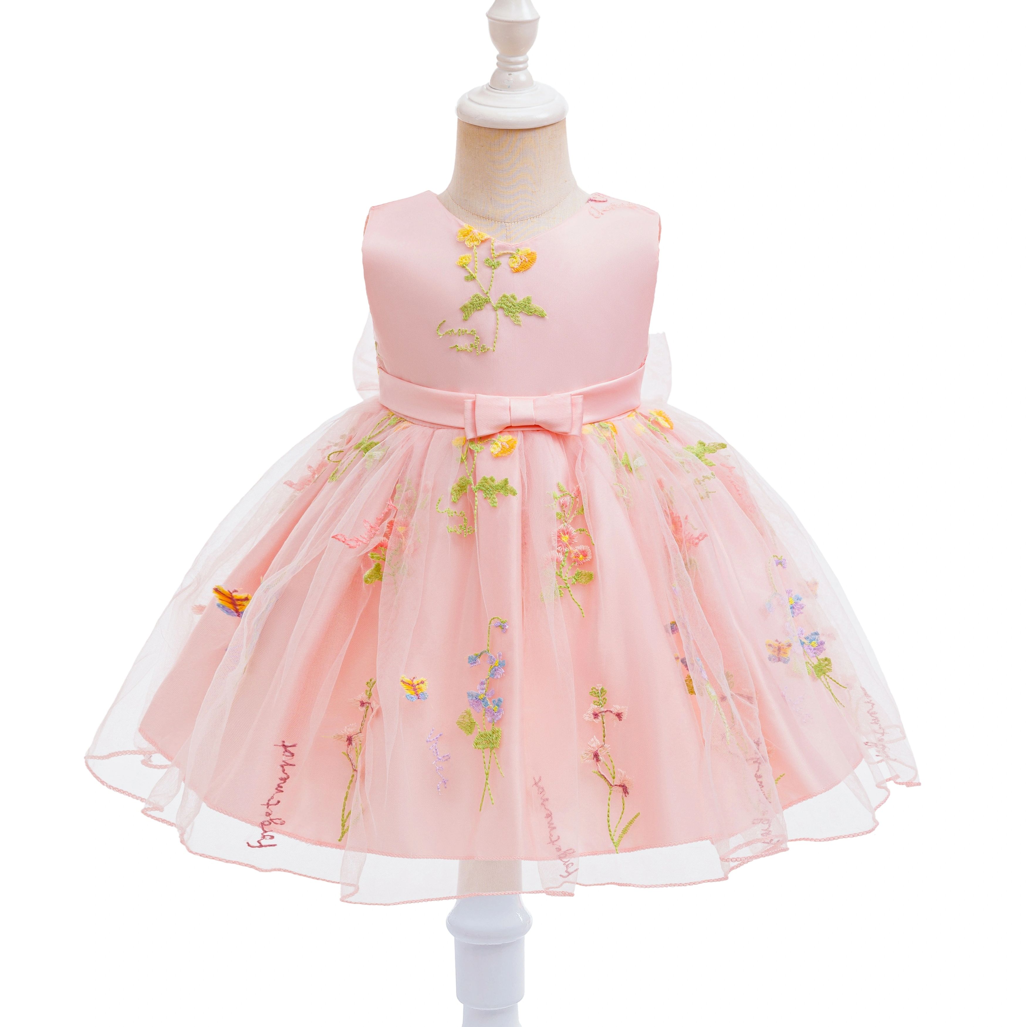 Baby Girls Party Dresses Embro – Embroidery Jersey recenzja i cena
