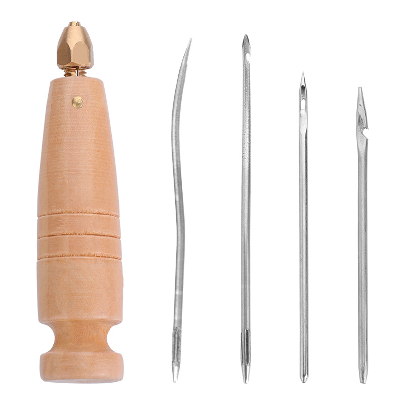 1set Leather Sewing Awl Set Re – Punch Needle Handle recenzja i cena