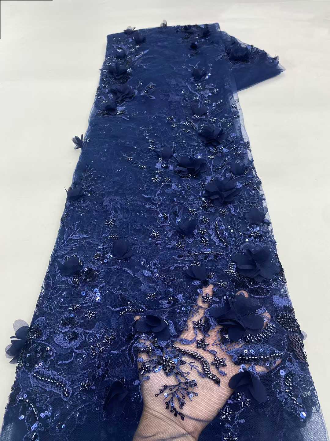 New Design African Tulle Lace  – Embroidery Design 3D recenzja i cena