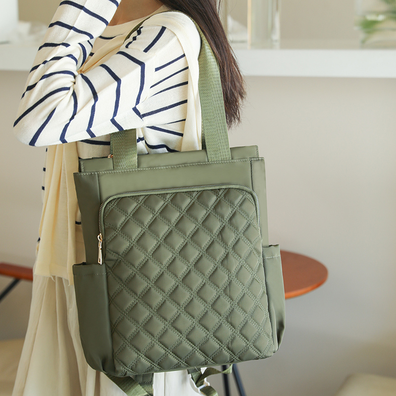 Fashion Plaid Backpack Women W – Embroidery Computer recenzja i cena
