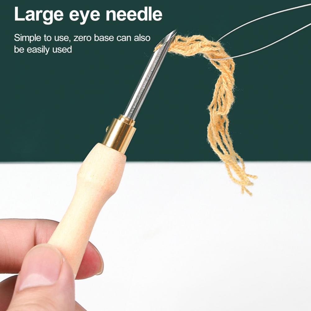 Embroidery Needle Wooden Handl – Punch Needle Handle recenzja i cena