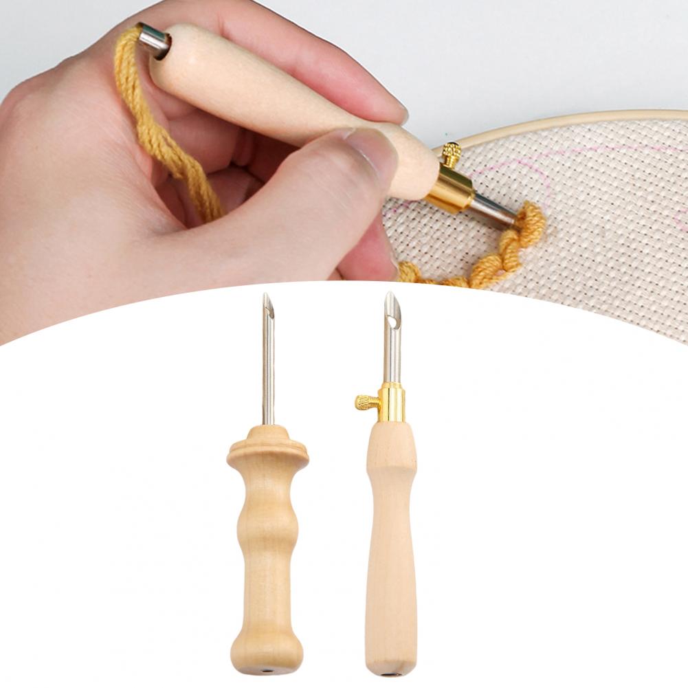 Embroidery Needle Wooden Handl – Punch Needle Handle recenzja i cena