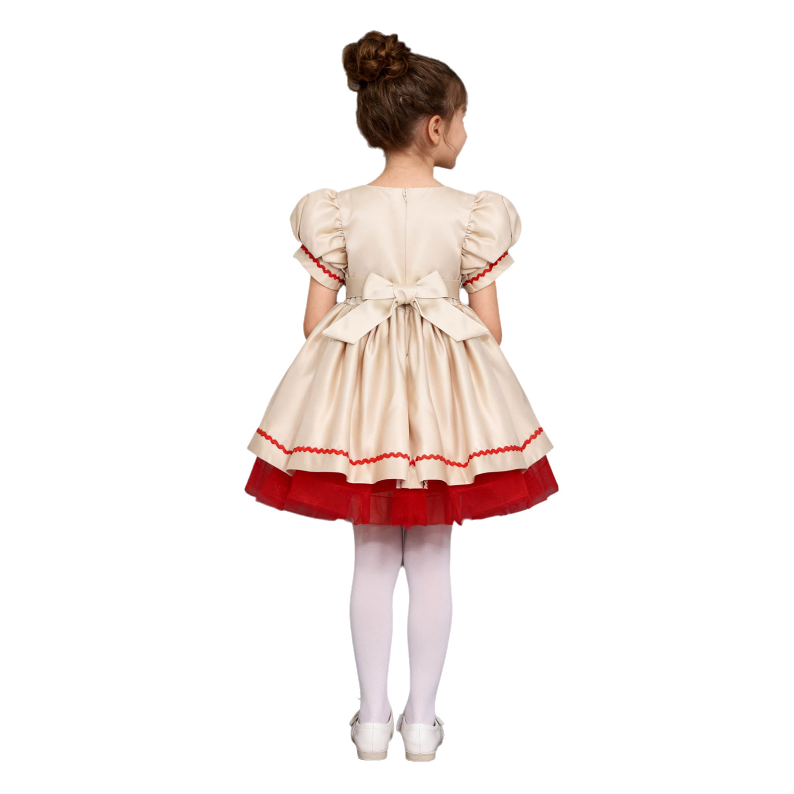 Kids Girls Christmas Santa Dre – Embroidery Xmas recenzja i cena