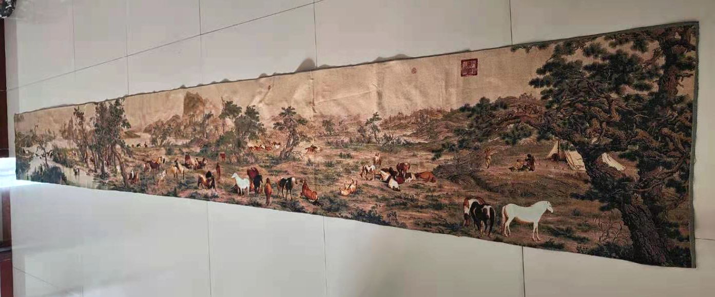 5M Super size Chinese Folk Sil – Embroidery Horse recenzja i cena