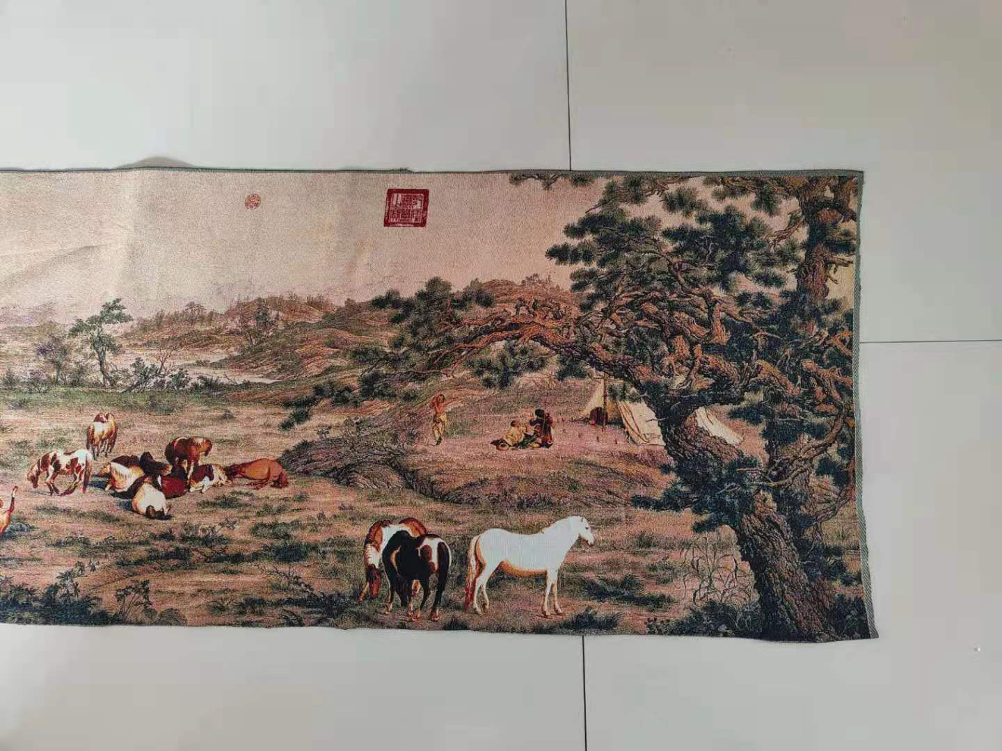 5M Super size Chinese Folk Sil – Embroidery Horse recenzja i cena