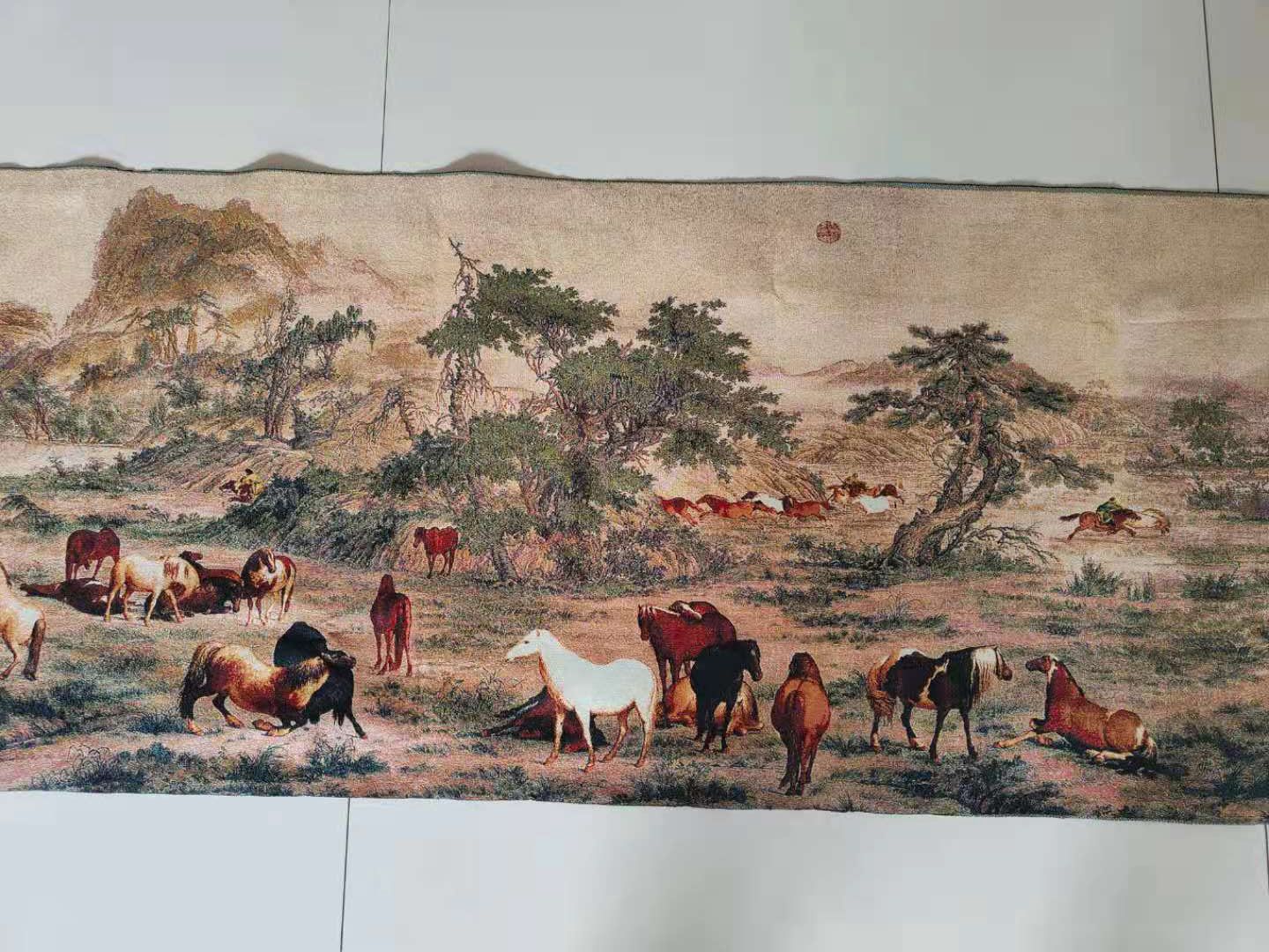 5M Super size Chinese Folk Sil – Embroidery Horse recenzja i cena