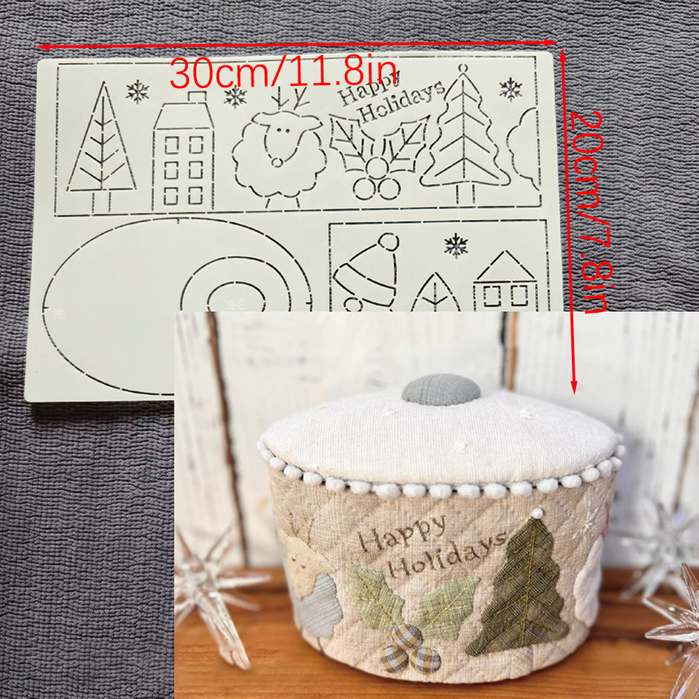 Quilting Template Stencils For – Embroidery Xmas Kits recenzja i cena