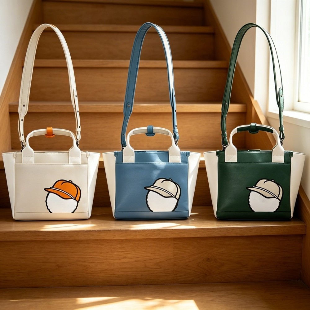 Women's Golf Tote Bag, Detacha – Embroidery Design 3D recenzja i cena