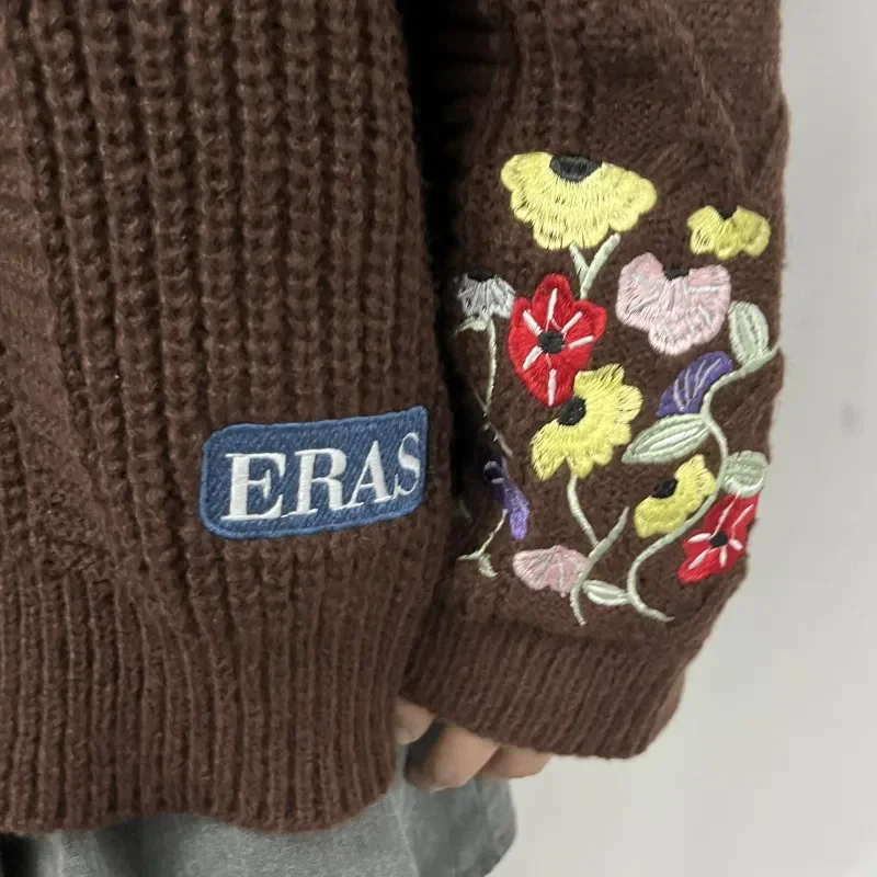 2025 Plus Size Eras Cardigan f – Embroidery Thread Yarn recenzja i cena