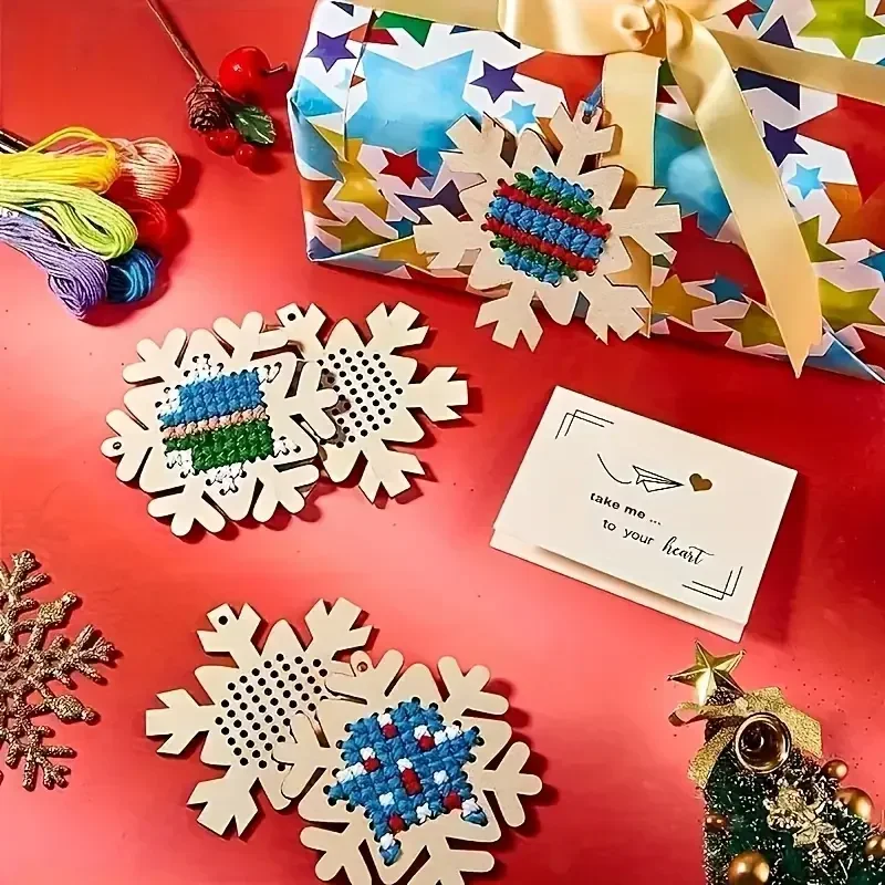 12Set Cross Stitch Hanging Pen – Embroidery Xmas Kits recenzja i cena