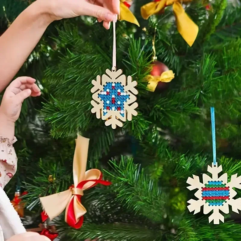 12Set Cross Stitch Hanging Pen – Embroidery Xmas Kits recenzja i cena