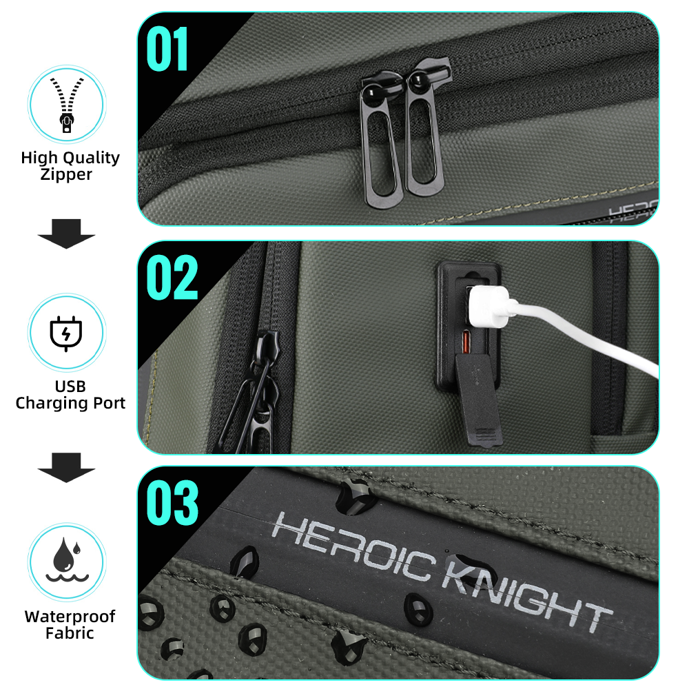 HK Business Men's Backpack 15. – Embroidery Computer recenzja i cena