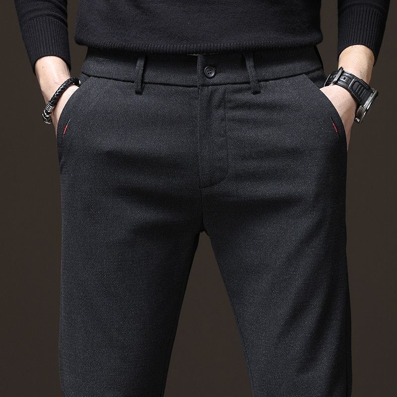 Spring Autumn Men's Casual Pan – Embroidery Jersey recenzja i cena