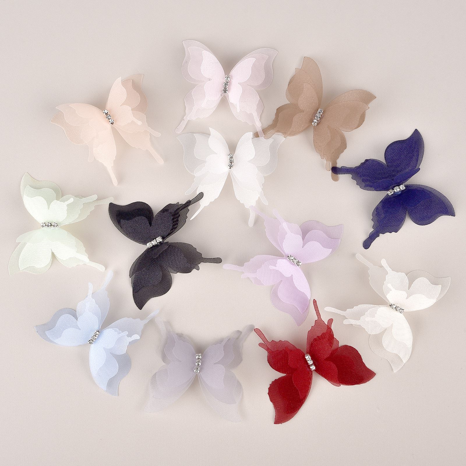 20pcs/Pack 3D Organza Butterfl – Embroidery Design 3D recenzja i cena