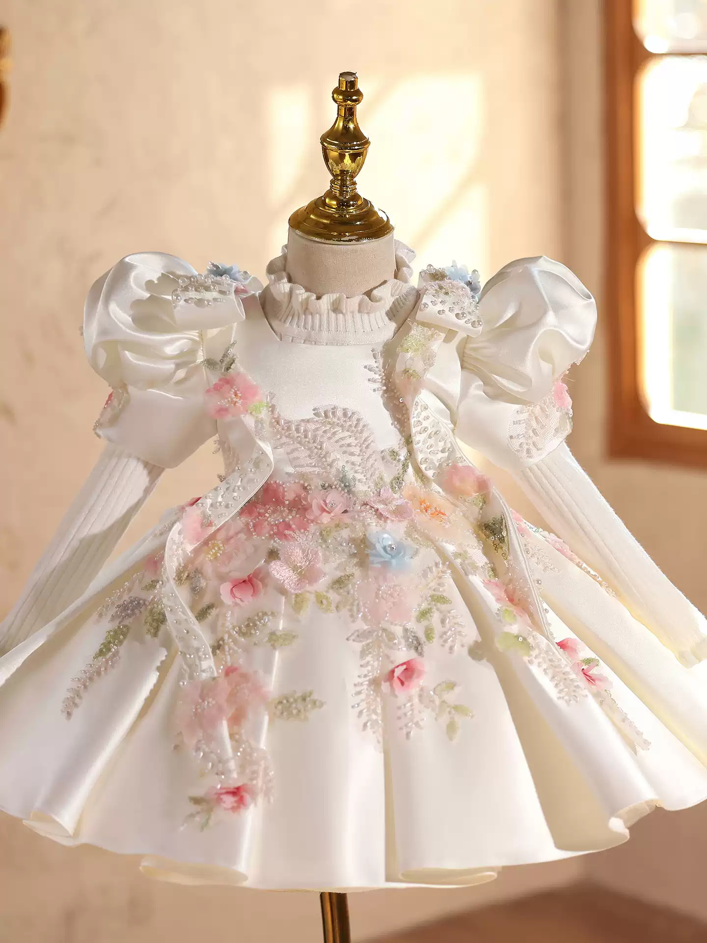 Baby first birthday party dres – Embroidery Xmas recenzja i cena