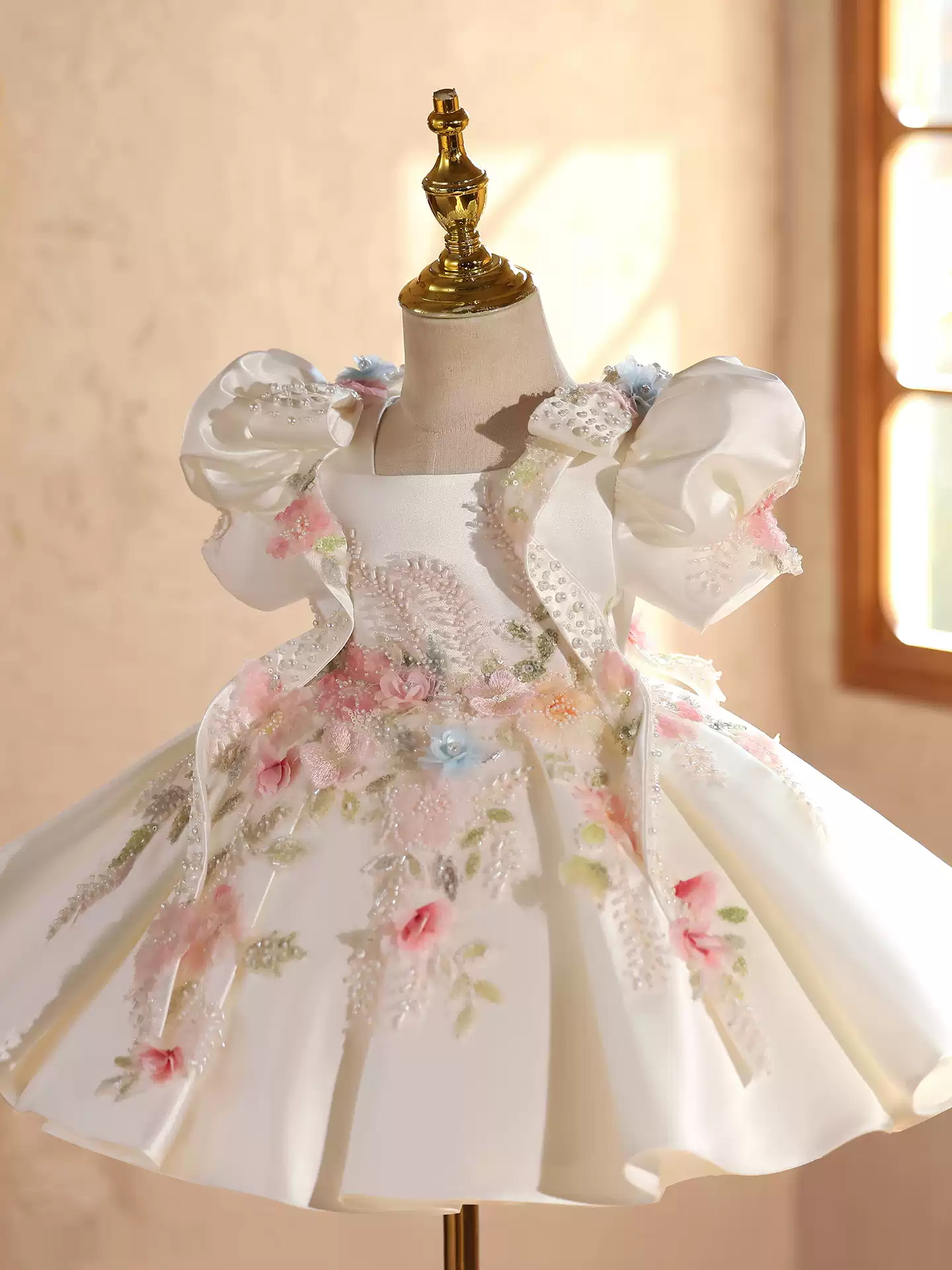 Baby first birthday party dres – Embroidery Xmas recenzja i cena