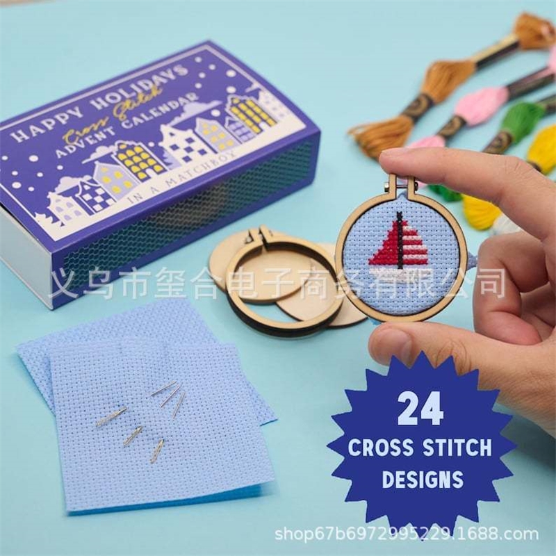 DIY Christmas Cross Stitch Adv – Embroidery Xmas Kits recenzja i cena
