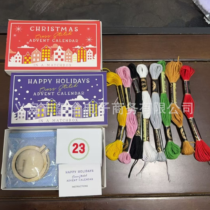DIY Christmas Cross Stitch Adv – Embroidery Xmas Kits recenzja i cena