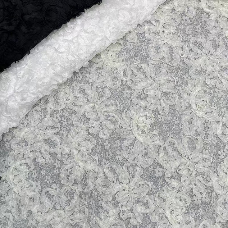 3D Flowers Embroidery Tulle Me – Embroidery Design 3D recenzja i cena