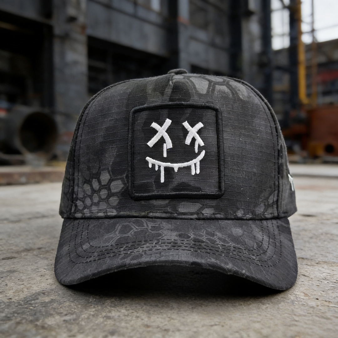 Fashionable camouflage hat wit – Embroidery Unique Design recenzja i cena