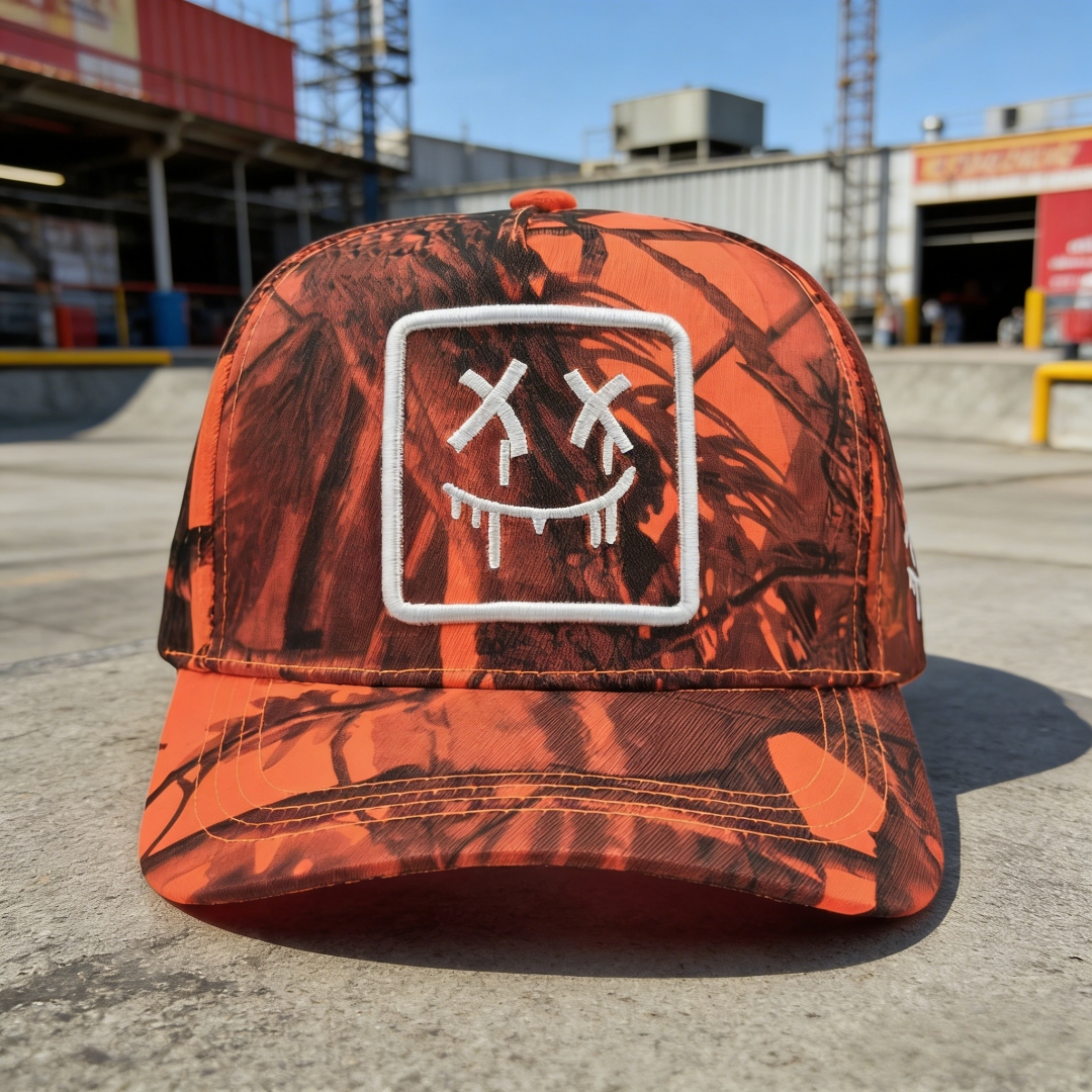 Fashionable camouflage hat wit – Embroidery Unique Design recenzja i cena