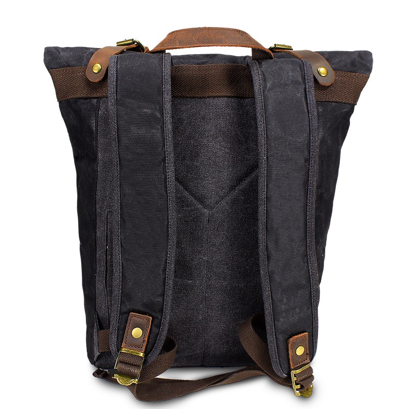 Retro Canvas Leather Backpacks – Embroidery Computer recenzja i cena